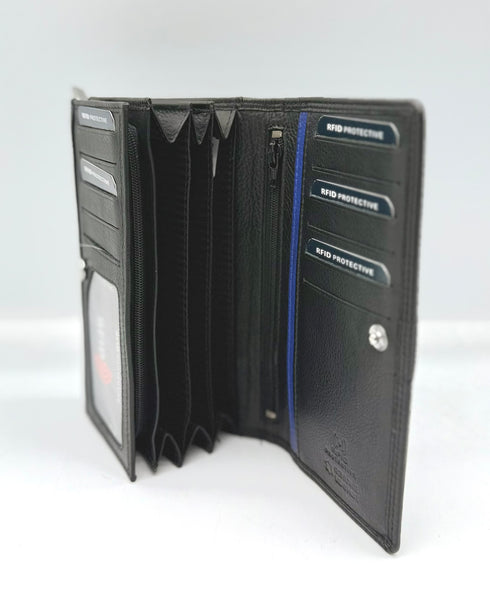 BorsaBella TradeMark Genuine Leather Ladies Purse 008 R.F.I.D Prodection