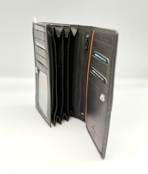 BorsaBella TradeMark Genuine Leather Ladies Purse 008 R.F.I.D Prodection