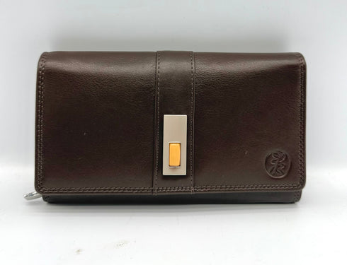 BorsaBella TradeMark Genuine Leather Ladies Purse 008 R.F.I.D Prodection
