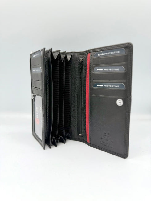 BorsaBella TradeMark Genuine Leather Ladies Purse 008 R.F.I.D Prodection