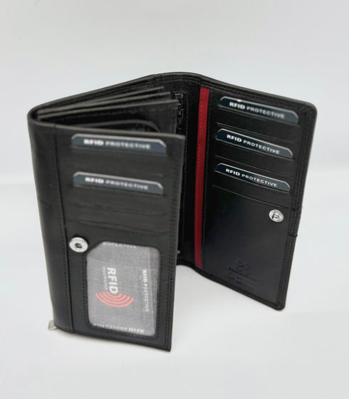 BorsaBella TradeMark Genuine Leather Ladies Purse 008 R.F.I.D Prodection