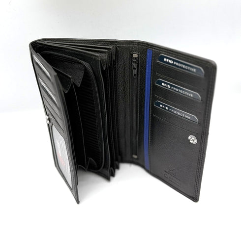 BorsaBella TradeMark Genuine Leather Ladies Purse 008 R.F.I.D Prodection