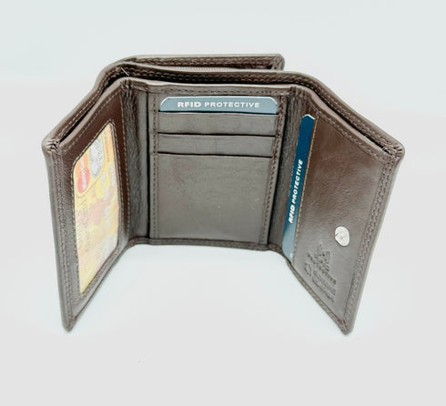 BorsaBella TradeMark Genuine Leather Ladies Purse DS-335 R.F.I.D Prodection