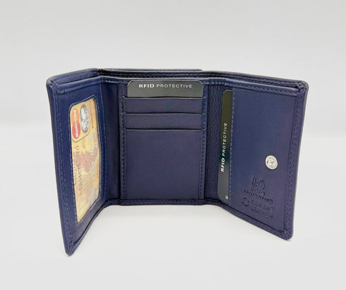 BorsaBella TradeMark Genuine Leather Ladies Purse DS-335 R.F.I.D Prodection