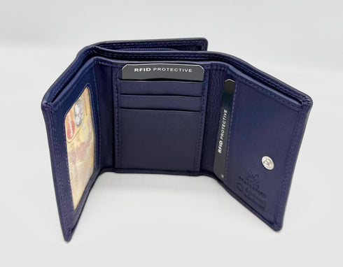 BorsaBella TradeMark Genuine Leather Ladies Purse DS-335 R.F.I.D Prodection