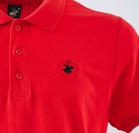 Beverly Hills Polo Club Half Sleeve Polo Basic P42560 - BorsaBella