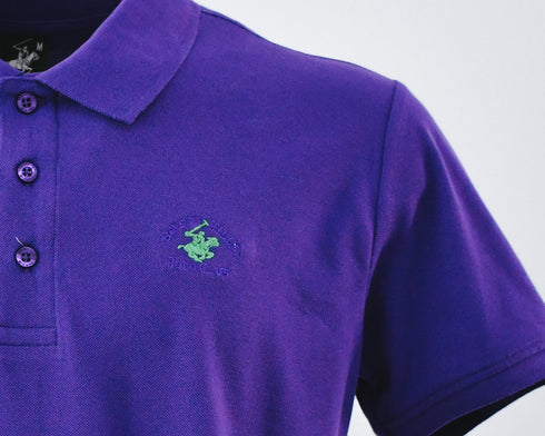 Beverly Hills Polo Club Half Sleeve Polo Basic P42560 - BorsaBella