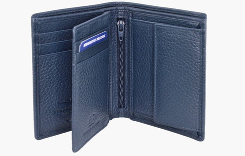 Aeronautica Militare AM-186 Vertical wallet in Soft leather