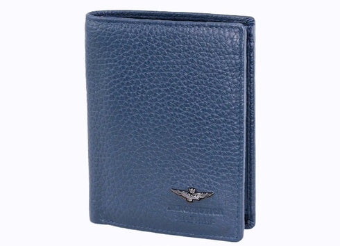 Aeronautica Militare AM-186 Vertical wallet in Soft leather