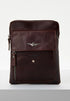 AERONAUTICA MILITARE AM-301 Small shoulder bag in Vintage leather