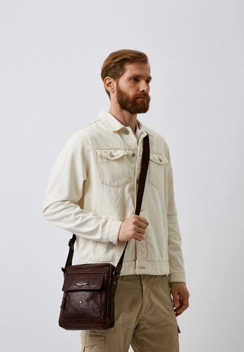 AERONAUTICA MILITARE AM-303 Medium shoulder strap for Vintage tablet