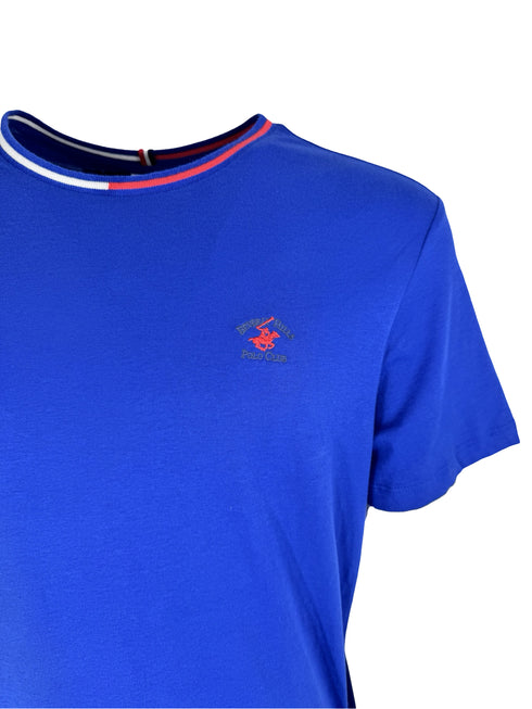 Beverly Hills Polo Club Short Sleeve Blouse With Print TS412084