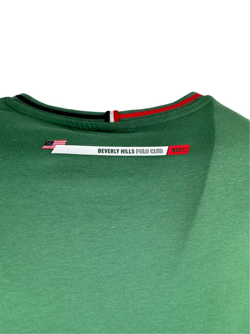 Beverly Hills Polo Club Short Sleeve Blouse With Print TS412084