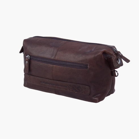 AERONAUTICA MILITARE AM-300 Necessaire Vintage Men's Pochette leather