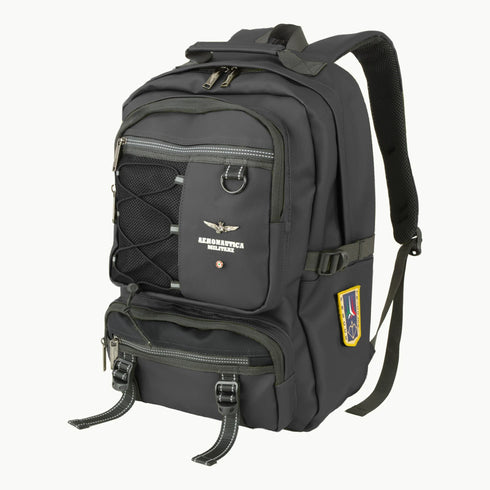 Aeronautica Militare AM-580 Patch line men's sports laptop backpack