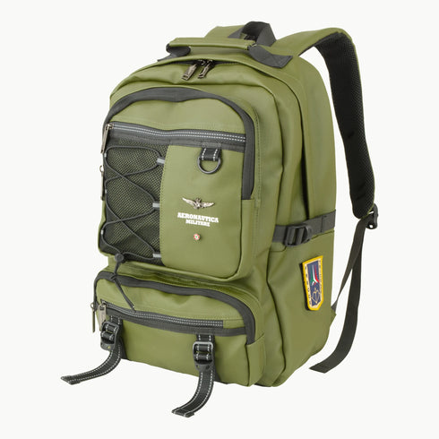 Aeronautica Militare AM-580 Patch line men's sports laptop backpack