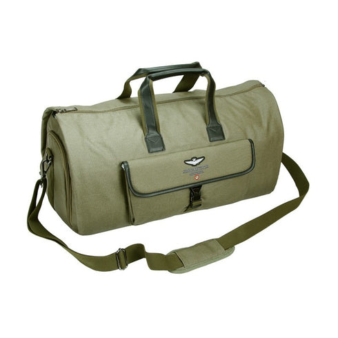Aeronautica Militare New City Line Canvas Travel Bag AM-545