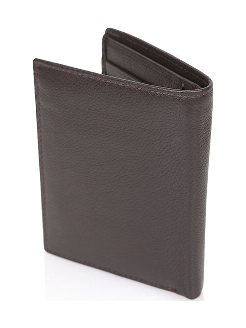 AERONAUTICA MILITARE AM-105 Men's Vertical Flag line wallet with coin pocket in leather - BorsaBella