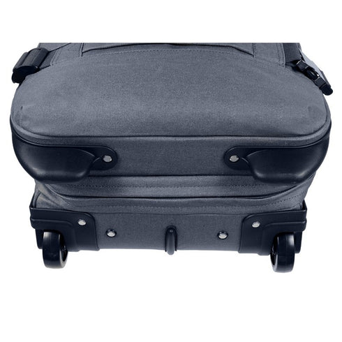 Aeronautica Militare New City Line Cabin-sized trolley in canvas AM-546