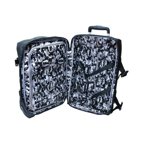 Aeronautica Militare New City Line Cabin-sized trolley in canvas AM-546