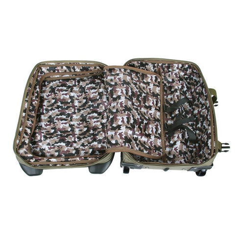 Aeronautica Militare New City Line Cabin-sized trolley in canvas AM-546