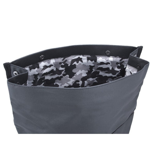 Aeronautica Militare New City Line canvas roll top backpack AM-544