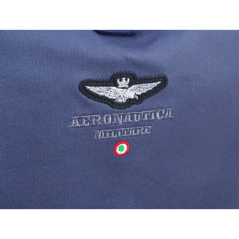 Aeronautica Militare New City Line canvas roll top backpack AM-544