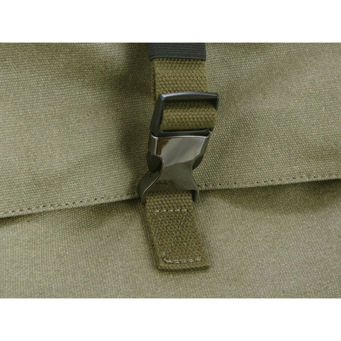 Aeronautica Militare New City Line canvas roll top backpack AM-544