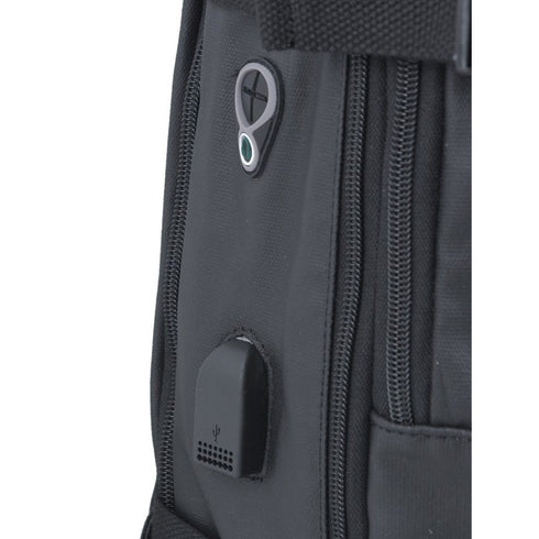 Aeronautica Militare New City Line canvas expanded city backpack AM-543