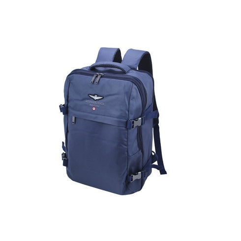 Aeronautica Militare New City Line canvas expanded city backpack AM-543