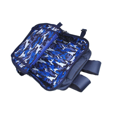 Aeronautica Militare New City Line canvas expanded city backpack AM-543