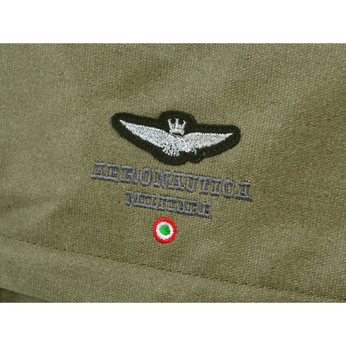 Aeronautica Militare New City Line canvas expanded city backpack AM-543