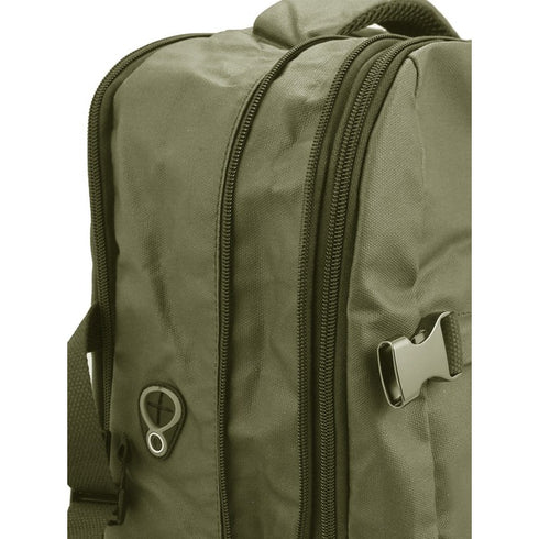 Aeronautica Militare New City Line canvas expanded city backpack AM-543
