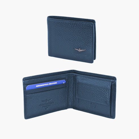Aeronautica Militare AM-180 Small wallet in soft soft leather