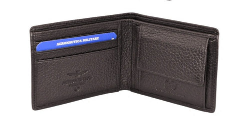 Aeronautica Militare AM-180 Small wallet in soft soft leather