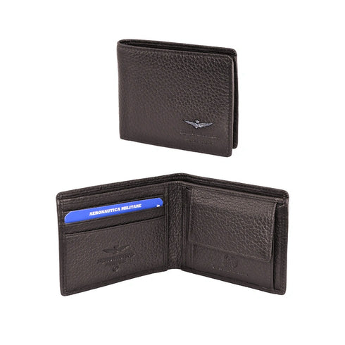 Aeronautica Militare AM-180 Small wallet in soft soft leather