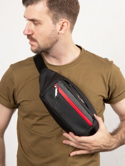 Men's Aeronautica Militare AM-480 Helix line pouch