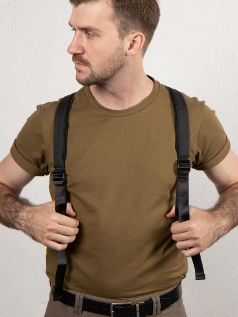 Men's Aeronautica Militare AM-483 Helix Line Tablet Shoulder Bag