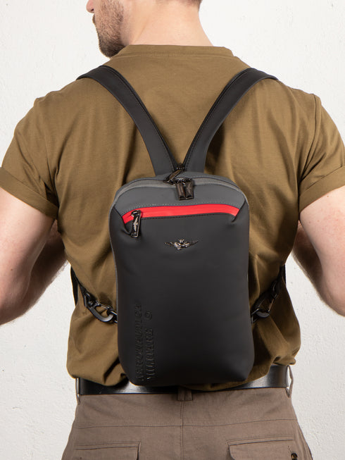 Men's Aeronautica Militare AM-483 Helix Line Tablet Shoulder Bag