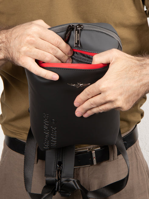 Men's Aeronautica Militare AM-483 Helix Line Tablet Shoulder Bag