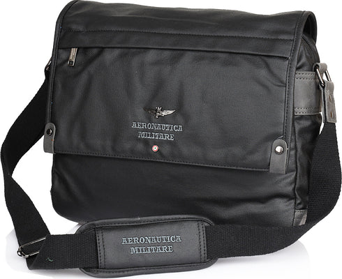 AERONAUTICA MILITARE AM-333 PC messenger in City canvas - BorsaBella