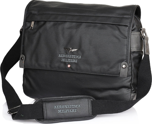 AERONAUTICA MILITARE AM-333 PC messenger in City canvas - BorsaBella