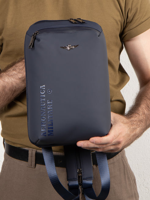 Men's Aeronautica Militare AM-483 Helix Line Tablet Shoulder Bag