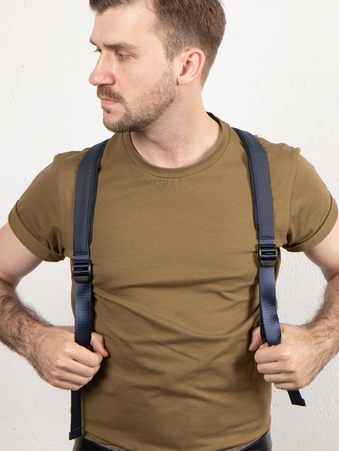 Men's Aeronautica Militare AM-483 Helix Line Tablet Shoulder Bag