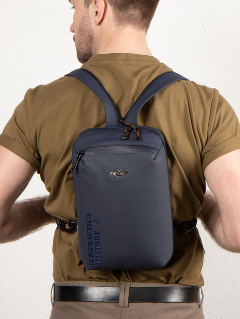 Men's Aeronautica Militare AM-483 Helix Line Tablet Shoulder Bag