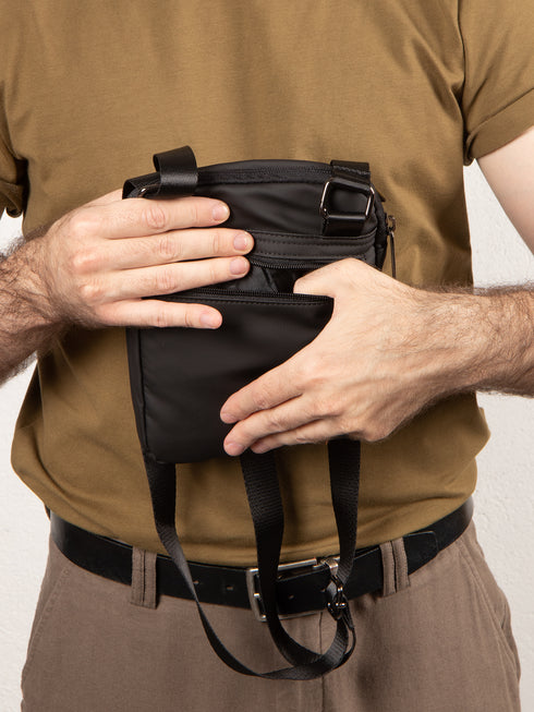 Men's Aeronautica Militare AM-481 Helix line small shoulder bag