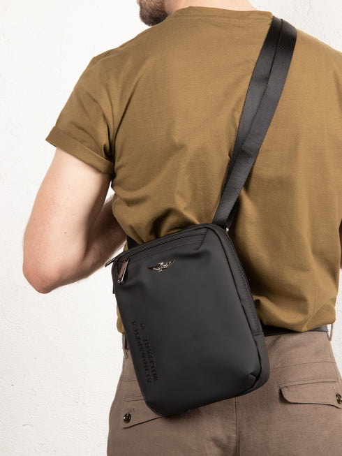 Men's Aeronautica Militare AM-482 Helix line Tablet shoulder strap