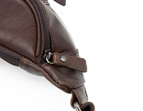 AERONAUTICA MILITARE AM-351 leather pouch VINTAGE - BorsaBella