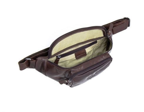 AERONAUTICA MILITARE AM-351 leather pouch VINTAGE - BorsaBella