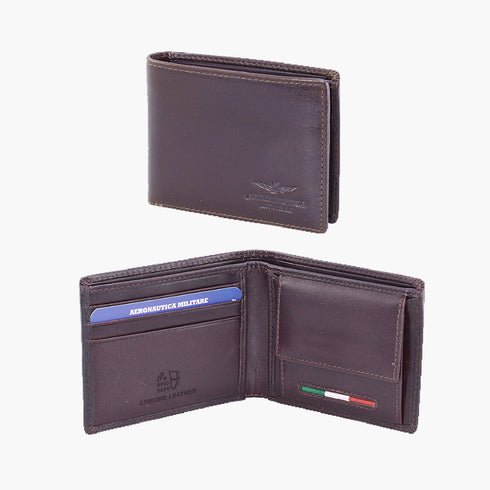 Aeronautica Militare AM-170 Men's wallet with coin pocket Target line